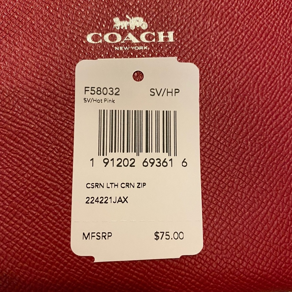 🌶Coach Crossgrain Leather Purse & Wristlet🌶 - Picture 9 of 13